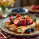découvrez comment créer des crêpes enroulées, une délicieuse touche gourmande qui épatera vos invités. suivez nos recettes faciles et astuces pour déguster des crêpes savoureuses, parfaites pour toutes les occasions.