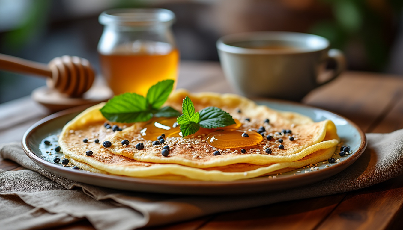 découvrez notre délicieuse recette de crêpes aux graines, un mélange parfait de saveurs et de textures pour ravir vos papilles. faciles à réaliser, ces crêpes s'adaptent à toutes vos envies sucrées ou salées. régalez-vous avec cette alternative saine et gourmande !