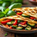 découvrez notre recette savoureuse de crêpes aux légumes grillés, une manière délicieuse et originale de savourer vos légumes préférés. parfaites pour un repas léger ou en accompagnement, ces crêpes allient le croustillant des légumes grillés à la douceur de la pâte. un plat qui ravira les papilles de toute la famille !