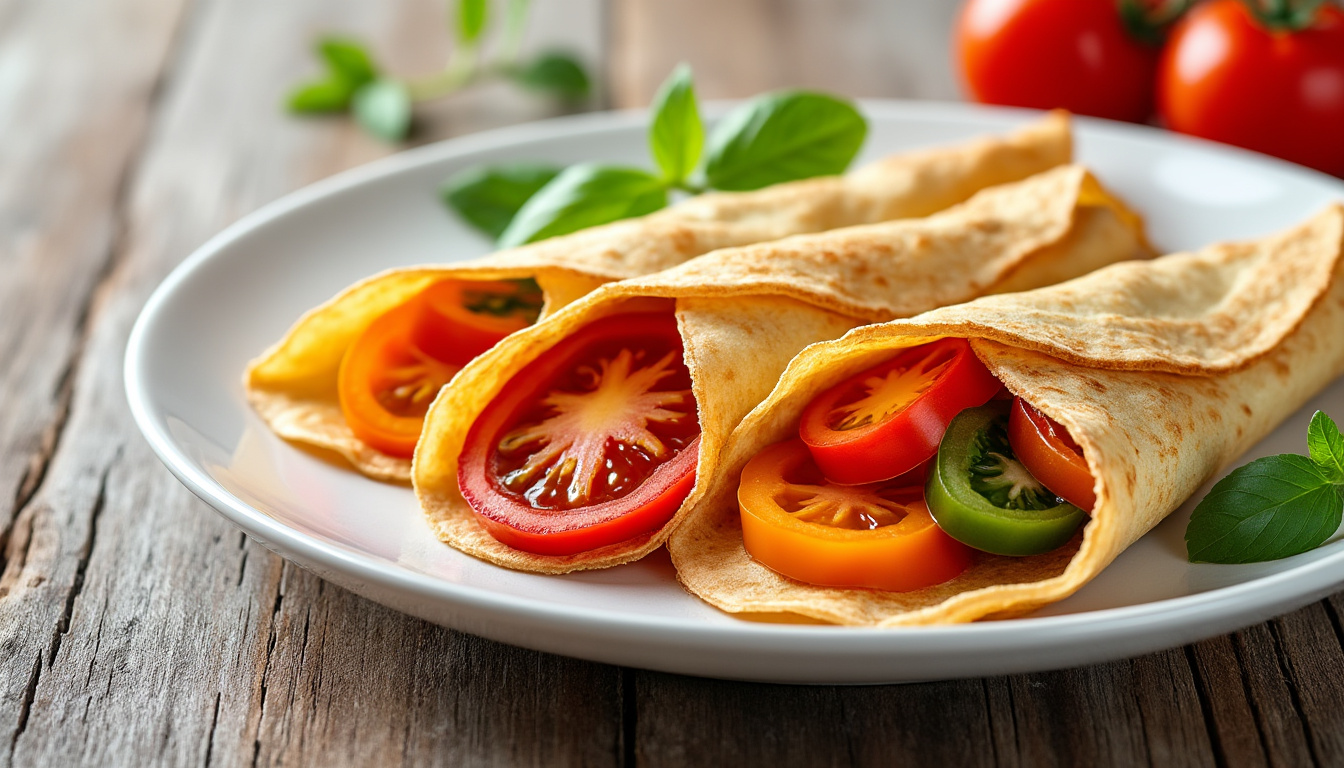 découvrez une recette originale de crêpes à la tomate, parfaites pour réinventer vos repas salés. faciles à préparer, ces crêpes gourmandes surprendront vos convives par leur saveur unique et leur texture moelleuse.
