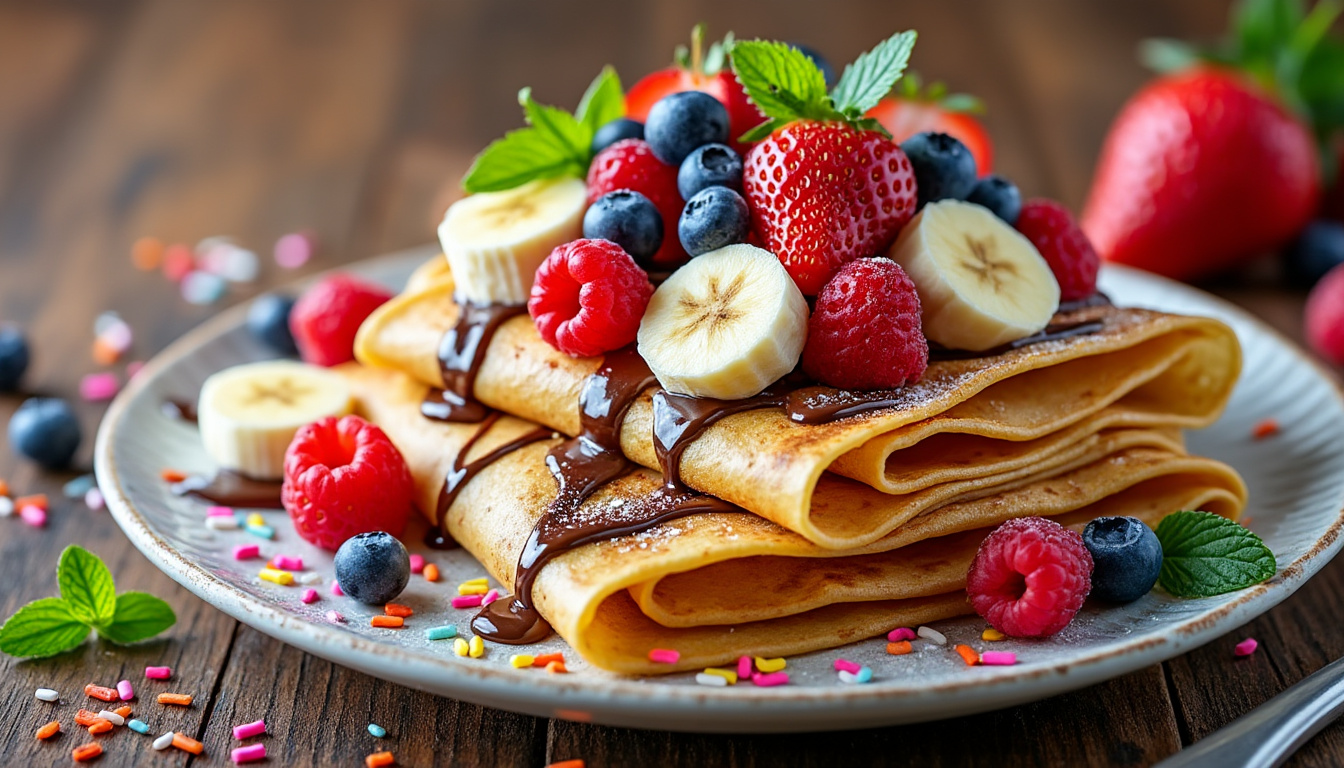 découvrez des idées de garnitures originales pour vos crêpes salées et surprenez vos invités avec des recettes savoureuses et créatives. inspiration et gourmandise garanties !
