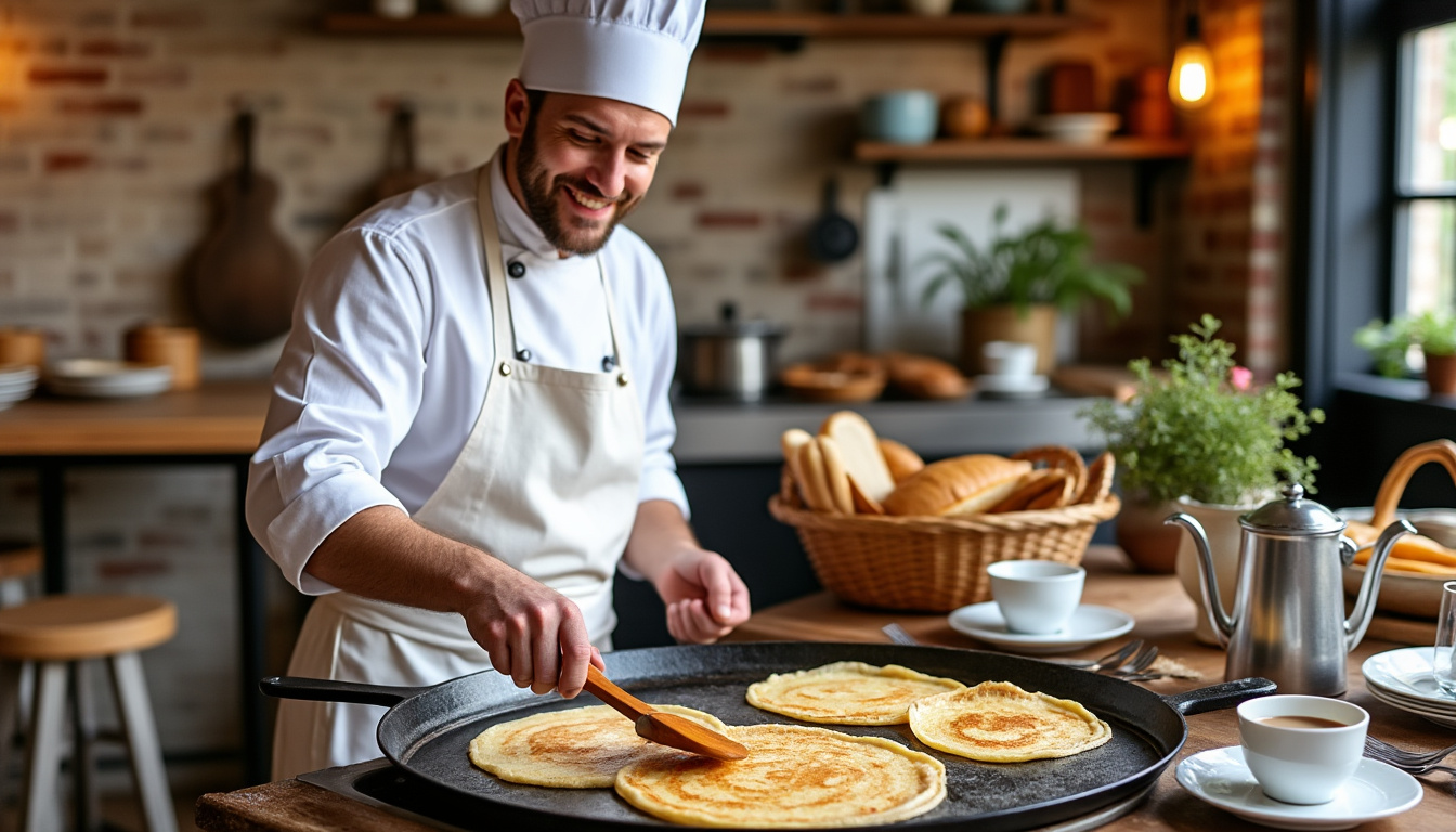 découvrez nos délicieuses recettes de crêpes, parfaites pour un brunch convivial entre amis ou en famille. astuces, garnitures et idées pour régaler tous vos invités !
